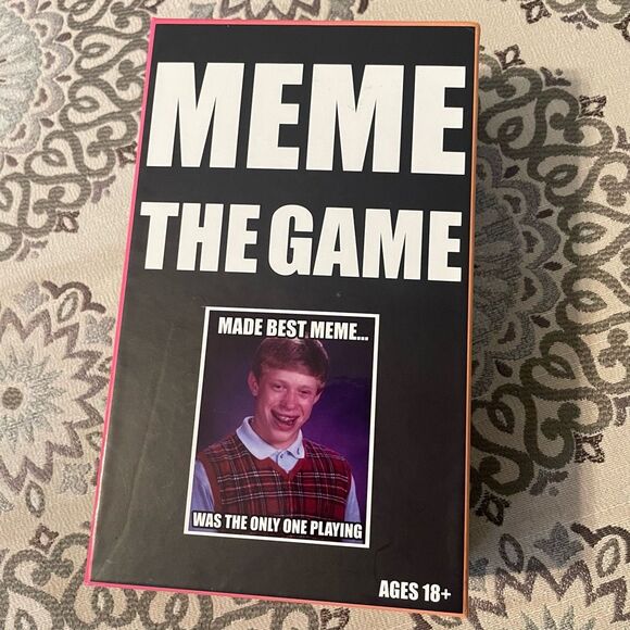 Cardinal Other - ☀️SOLD☀️NWT Meme The Game Adult 18+ Party Board Game